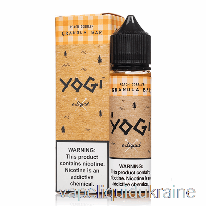 Vape Ukraine Peach Cobbler Granola Bar - Yogi E-Liquid - 60mL 6mg